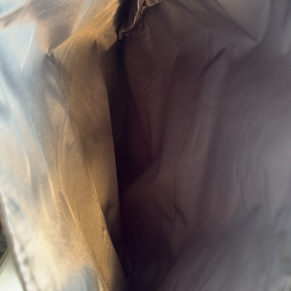 ISSEY MIYAKE PARFUMS Satchel Style Foldover Grey Backpack - Picture 7 of 8